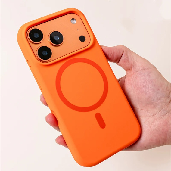 PC + silicone case with MagSafe for iPhone 17 Pro Max