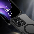 Case for Oppo Reno 13F / Oppo Reno 13FS, for MagSafe, ERBORD Matt Case, black