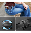 Armored Case for Samsung Galaxy Z Flip 4 5G, Dexnor Clip Holder, purple