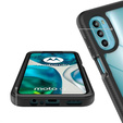 Case for Motorola Moto G52 4G / G82 5G, Shockproof, with film, black