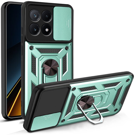 Case for Xiaomi Poco X6 Pro 5G, CamShield Slide, black