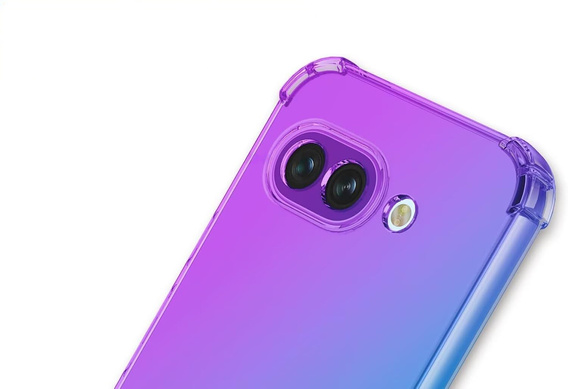 Case for Google Pixel 9A, Gradient Dropproof, Purple / blue