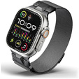 Milanese bracelet for Apple Watch 1/2/3/4/5/6/7/8/SE/ULTRA (42/44/45/49 MM) - Black