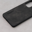 Case for Samsung Galaxy A53, ERBORD Business, with metal plate for car mounts, grey
