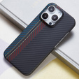 Case for iPhone 16 Pro, Aramid Fiber MagSafe, black 