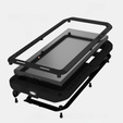 Love Mei Case for Samsung Galaxy S24 Ultra, armored without glass, black