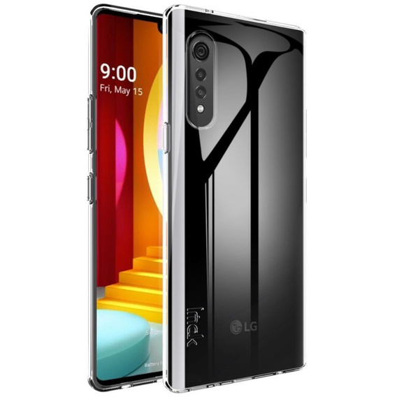 IMAK Case for LG Velvet, UX-5 Series Slim, transparent