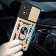 Case for Motorola Moto E13, CamShield Slide, gold