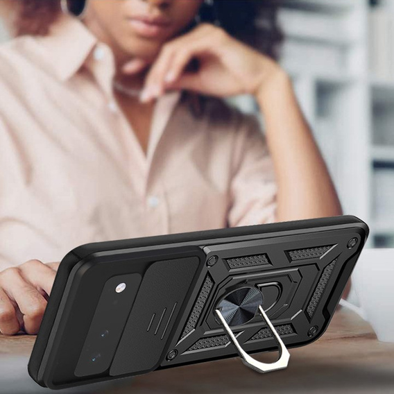 Case for Google Pixel 6, CamShield Slide, black