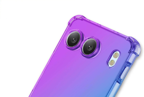 Case for OnePlus Nord 4, Gradient Dropproof, Purple / blue