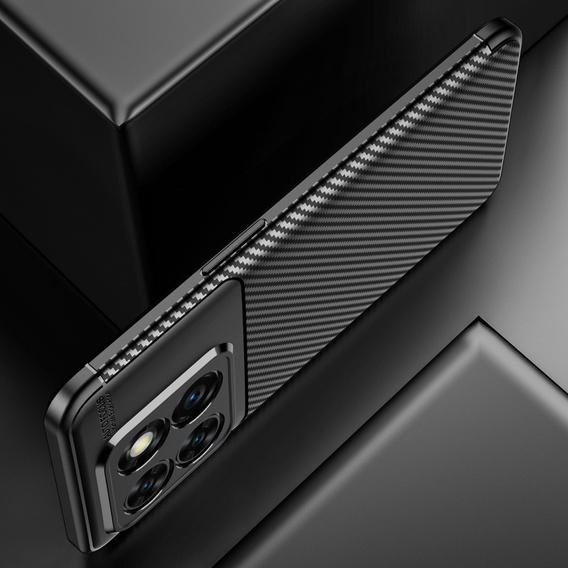 Case for OnePlus 10T 5G, Carbon Gel, black