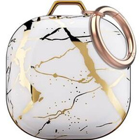 Case for Samsung Galaxy Buds 2 / 2 Pro / Pro / Live, white marble