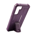 Armored case for Samsung Galaxy S21 FE, Dexnor Full Body, dark purple