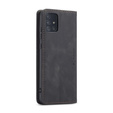CASEME case for Samsung Galaxy A51, Leather Wallet Case, black