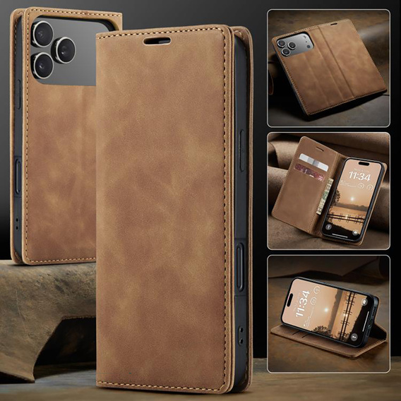 ERBORD Vintage case - flip wallet for iPhone 17 Pro Max