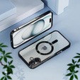 Case for iPhone 16 Plus, Electro MagSafe, black + Screen Glass