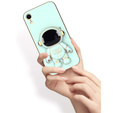 Case for iPhone XR, Astronaut, mint