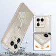 Case for Motorola Edge 50 Ultra, Fusion Hybrid, transparent