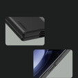 NILLKIN Case for Samsung Galaxy Z Fold6 5G, Flex Pure, black