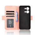Flip case for Oppo Reno 13, Card Slot, pink