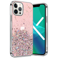 Case for iPhone 13 Pro, Glittery, pink