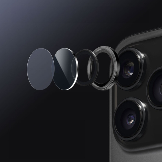 ERBORD OPTIK Pro camera lens for iPhone 17 Pro / 17 Pro Max, black