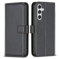 Flip case for Samsung Galaxy A35 5G, BINFEN Wallet, black
