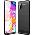 Case for Samsung Galaxy M31S, Carbon, black