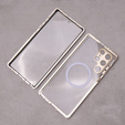 Magnetic Dual Glass MagSafe case for Samsung Galaxy S22 Ultra, gold