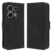 Flip case for Infinix Note 30 VIP, Card Slot, black