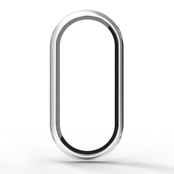 2in1 Case + Tempered Glass for Xiaomi Smart Band 10 / 9 / 8, black