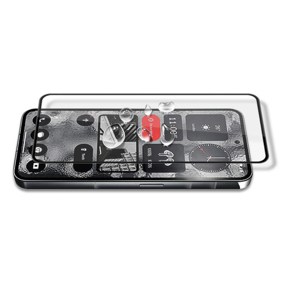 Mocolo Full Glue Tempered Glass for Nothing Phone 2, black frame