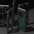 Ringke Fusion X case, transparent/black for OnePlus 12 5G