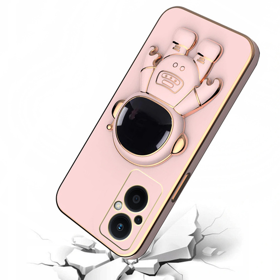 Case for Oppo Reno7 Lite 5G, Astronaut, pink