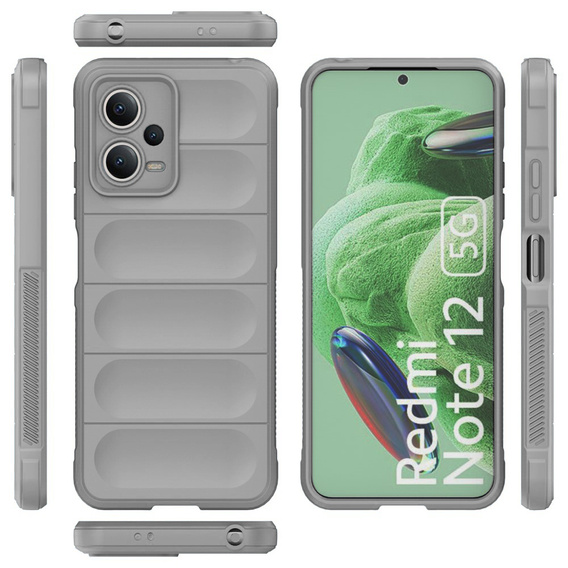 Case for Xiaomi Redmi Note 12 5G / POCO X5 5G, Gaming Shockproof, grey