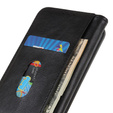 Case for OnePlus Nord CE 3 Lite, Wallet Litchi Leather, black