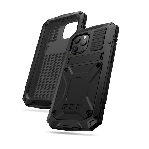 Armored case for iPhone 12 / 12 Pro, R-JUST, black