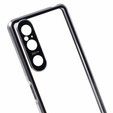 Case for Sony Xperia 1 V, Magnetic Dual Glass, silver