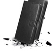 Flip case for Samsung Galaxy A26, Crazy Horse Wallet, black