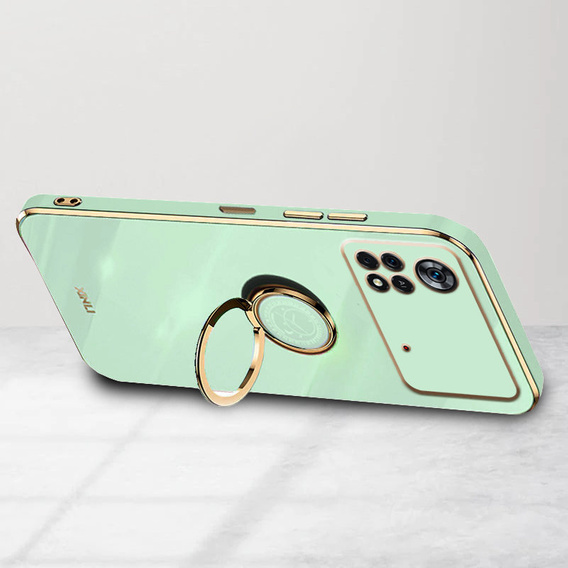 Case for Xiaomi Poco M4 Pro 4G, Electro Ring, mint