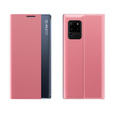 Flap case for Samsung Galaxy A72 5G, Side View, pink