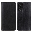 Case for Samsung Galaxy S24 Ultra, Wallet Litchi Leather, black