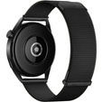 Milanese bracelet 18mm for Garmin Vivoactive 4S, Black