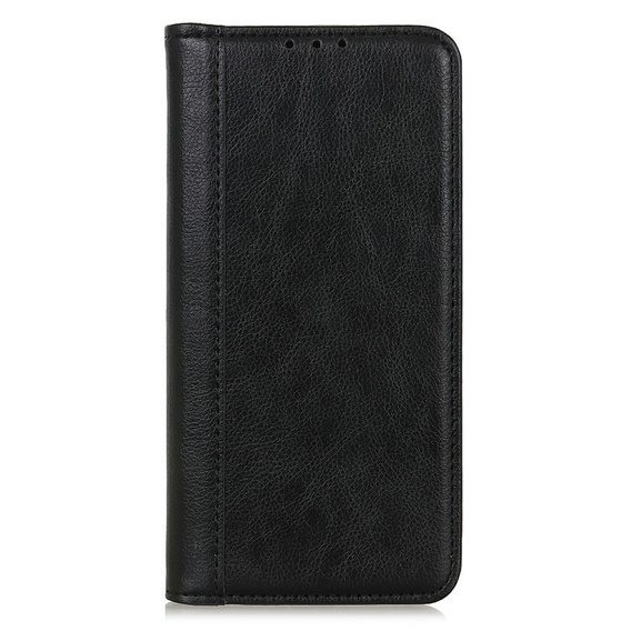 Case for Samsung Galaxy A26, Wallet Litchi Leather, black