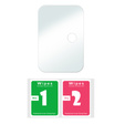 Tempered Camera Glass for Samsung Galaxy A71, transparent
