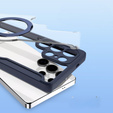 Dux Ducis Case for Samsung Galaxy S25 Ultra, Skin X Pro, MagSafe, dark blue
