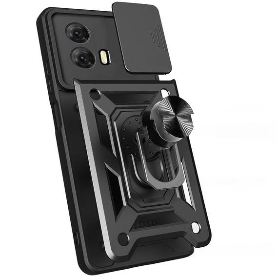 Case for Motorola Moto E14, CamShield Slide, black