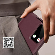 Flip case for Samsung Galaxy A56 5G, Smart View Wallet, maroon