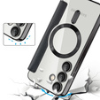 Flip case for Samsung Galaxy S24 FE, RFID Wallet MagSafe CamShield, black