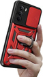 Case for Realme C71, CamShield Slide, red